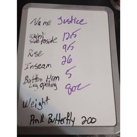 Justice Pants Girls Large Sleep Purple Plush‎ Flame Resistant - Picture 5 of 5